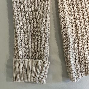 Billabong Thick Knit Tan Cardigan Medium